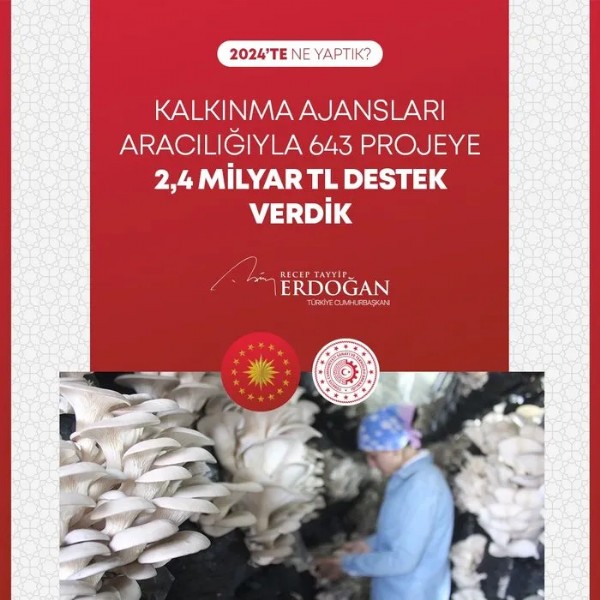 Cumhurbaşkanı Erdoğan, 2024'te yapılan hizmetleri tek tek paylaştı: Gece gündüz demeden aşkla çalıştık